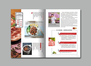 2016年作品《畫冊(cè)四》 餐飲美食內(nèi)刊設(shè)計(jì)中的中餐菜單藝術(shù)